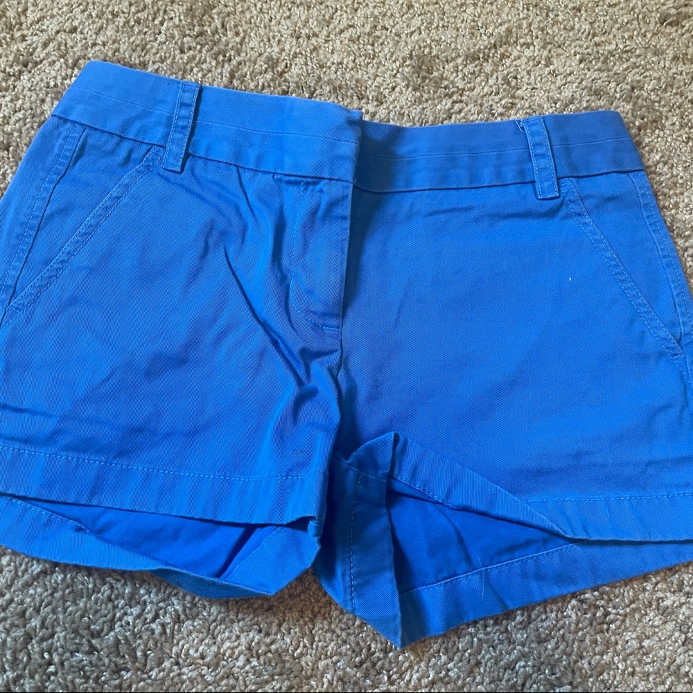 Blue shorts